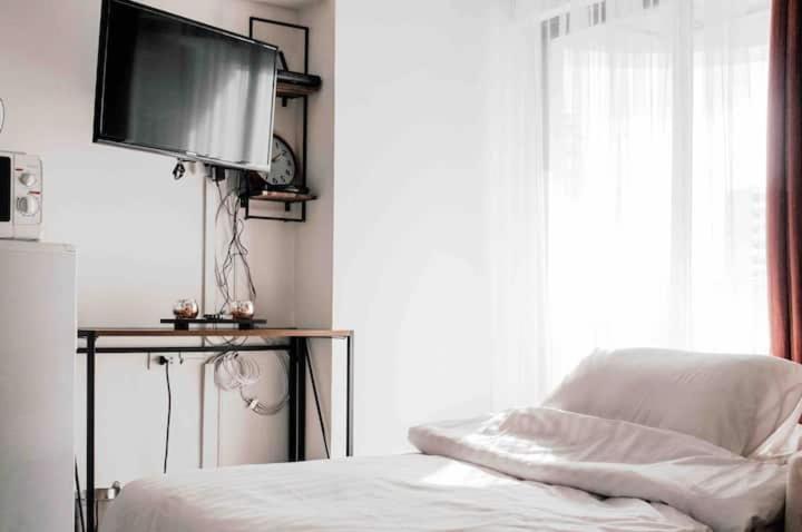 Cozy 1Br Walk To Bts And Airport Rail Link Close To Malls T Bangkok Exterior photo