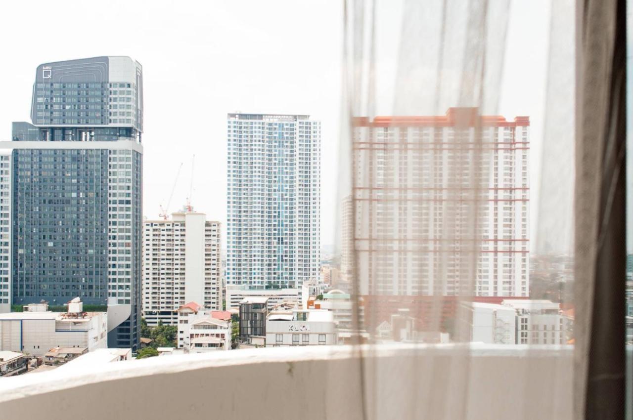 Cozy 1Br Walk To Bts And Airport Rail Link Close To Malls T Bangkok Exterior photo