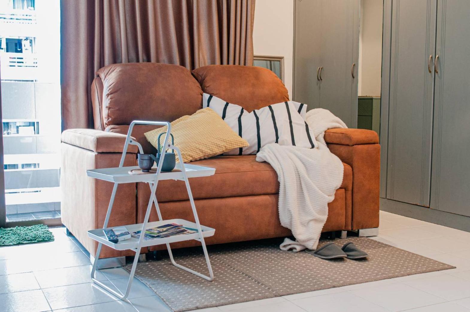 Cozy 1Br Walk To Bts And Airport Rail Link Close To Malls T Bangkok Exterior photo